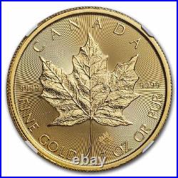 2023 Canada 1 oz Gold Maple Leaf MS-70 NGC First Day SKU#272189