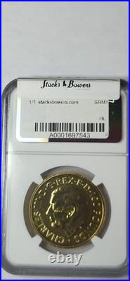 2024G. BritainG£100 Ms66 1oz Royal Mint Gold 100 Pounds, King Charles