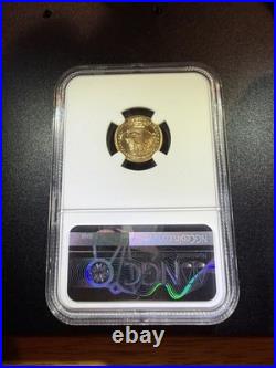 2024 1/10 Oz Gold Eagle $5 NGC MS70 Perfect Grade. 999 Fine Gold