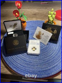 2024 1/10 oz American Gold Eagle MS-70 NGC First releases designation