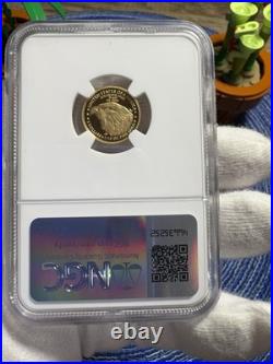 2024 1/10 oz American Gold Eagle MS-70 NGC First releases designation