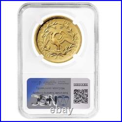 2024 $1 230th Anniversary Flowing Hair High Relief 1 oz Gold Coin NGC PF70UC