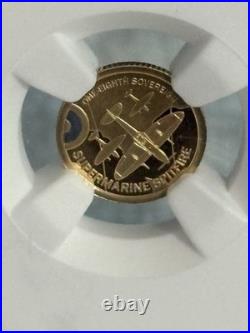 2024 1/8 Gold Sovereign Britain's salute to the Spitfire. Metal Inclusion