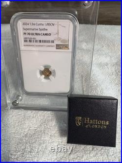 2024 1/8 Gold Sovereign Britain's salute to the Spitfire. Metal Inclusion