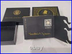2024 230th Flowing Hair GOLD Box OGP COA No Coins, Privy Signed VENTRIS GIBSON%