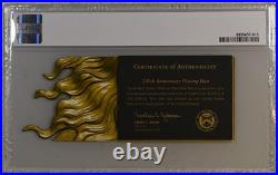 2024 230th Flowing Hair GOLD Box OGP COA No Coins, Privy Signed VENTRIS GIBSON%
