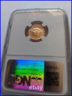 2024 $5 American Gold Eagle 1/10 oz. NGC MS70ER, ALS Label 0.9167 Gold