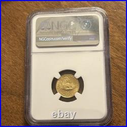 2024 American Eagle $5 Gold Coin! 1/10 Troy oz. Gold NGC Certified MS 69