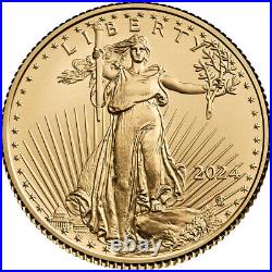 2024 American Gold Eagle 1/10 oz $5 NGC MS70