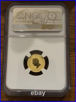2024 Australia 15 Dollars Gold Kangaroo 0.9999 Fine P125 NGC MS69 Coin
