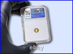 2024 Cook Islands $5 Gold State Animal Series NE Meadowlark PF70 Ultra Cameo NGC