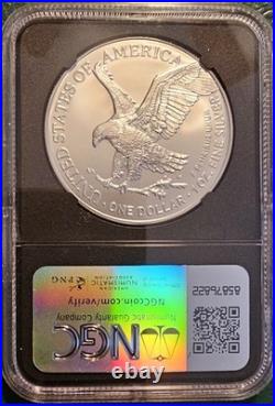2024 Donald J. Trump Signature Series $1 Silver Eagle First Release MS 70