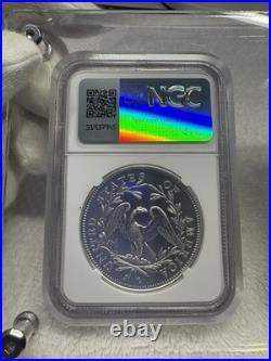 2024 Flowing Hair Gold and Siver two coin set