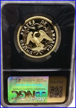 2024 Flowing Hair High Relief Gold Coin NGC PF70UCAM ADVANCE RELEASES URAM