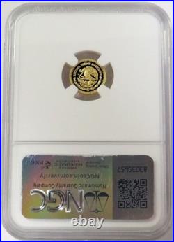 2024 Mo Gold Mexico 1/20 Onza Proof Libertad Ngc Pf 70 Ultra Cameo