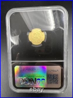 2024 Mo Mexico 1/10 Oz Gold Libertad Coin NGC Vaultbox 9.9 (MS69) Gem BU