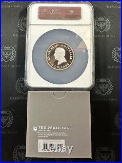 2024 P125 Australia 2 oz Silver Gilded NGC Pf70 1st Release Ultra Cameo