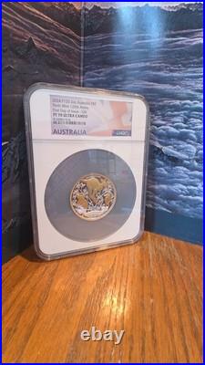 2024 Perth Mint 2oz Silver $2 P125 Gilt Proof NGC PF70 UC First Day of Issue