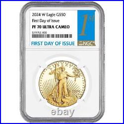 2024-W Proof $50 American Gold Eagle 1 oz NGC PF70UC FDI First Label