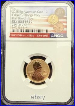 2025 4g Ascension Gold 1C Lincolin Omega Privy FDOI Reverse PF70 LTD 219 Of 232 2025 4g Ascension Gold 1C Lincolin Omega Privy FDOI Reverse PF70 LTD 219 Of 232