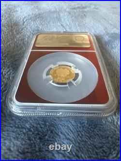 2025 ARMENIA 100 Dram 1 GRAM. 999 Gold Noah's Ark Coin VAULTBOX HIT NGC MS70