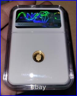 2025 Aldemey NGC PF69 40th Anniversary Titanic Coin ½G. 9999 Gold Coin