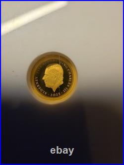 2025 Alderney 0.5g Pure Gold Titanic NGC PF 69 Ultra Cameo £5 Royal Mint Str