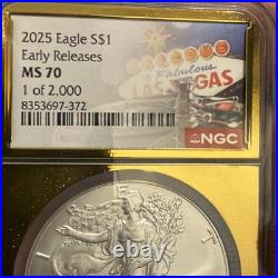 2025 Eagle? Early Release? NGC MS70? Vegas Gold Label
