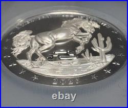 2025 Free Spirit Series 5 OZ. Wild Mustang # 394 of 499 produced. Zaiken sig
