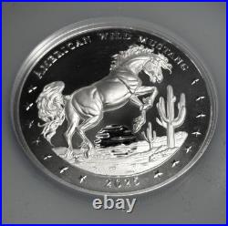 2025 Free Spirit Series 5 OZ. Wild Mustang # 394 of 499 produced. Zaiken sig
