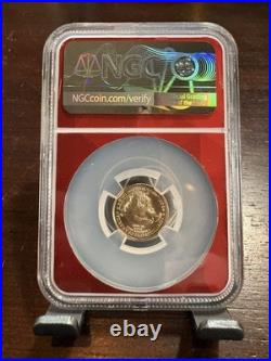 2025 Gold Eagle $5 Coin -1/10oz Gold NGC MS 70 EDC Label