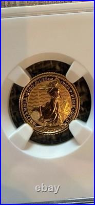 2025 Great Britain 1/10 oz Gold Britannia MS70 First Releases