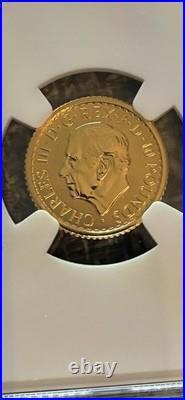 2025 Great Britain 1/10 oz Gold Britannia MS70 First Releases