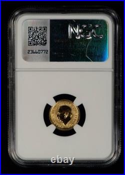 2025 Great Britain 1/10 oz Gold Britannia NGC MS 70 SKU-G6432