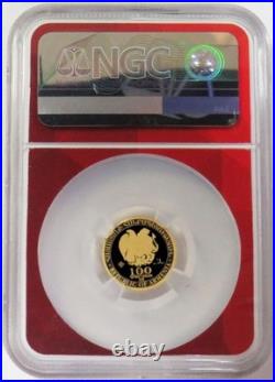 2025 LEV GOLD ARMENIA 100 DRAM NOAH'S ARK 1g COIN NGC MS 70 RED CORE