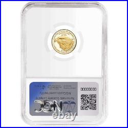 2025-W Proof $5 American Gold Eagle 1/10 oz NGC PF70UC FDI First Label
