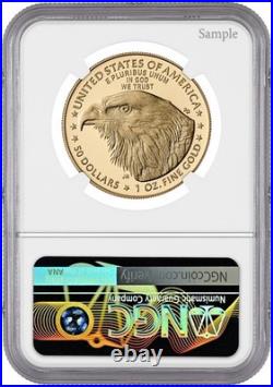2026 $50 ENHANCED GOLD EAGLE LIBERTY BELL PRIVY NGC MS70 ADVANCE RELEASE PreSale