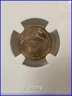 2026 $5 Gold Eagle NGC MS69 1/10 oz American Gold Eagle Bullion Coin