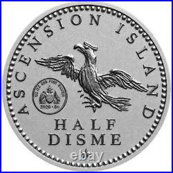 2026 Ascension Island UltraBreak 250th Celebration Half Disme Design Surprise