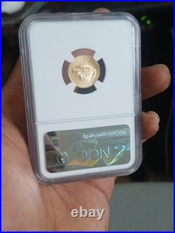 2026 Eagle G$5 MS69 NGC Certified Gold Coin
