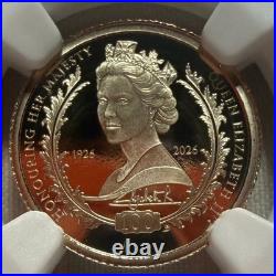 2026 Gold Ascension Crown Queen Elizabeth II 100th Anniv NGC PF 69 ULTRA CAMEO