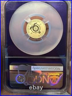 2026 NIUE G $2 Tyrannosaurus Rex Holding Sword REV PF NGC PF70 22CT Gold 2 Gram