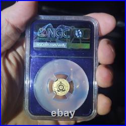 2026 Niue $1 Gold Spinosaurus Coin NGC Reverse PF70 Beryl Label