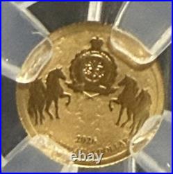 2026 Niue G$1 Cowgirl Enhanced REV PF 70.999 Gold
