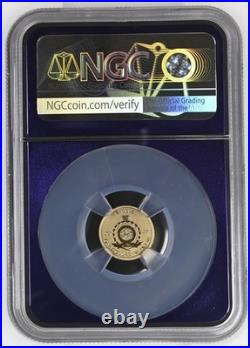 2026 Niue G$1 Mermaid Gold Coin Reverse PF70 Graded NGC BERT Label
