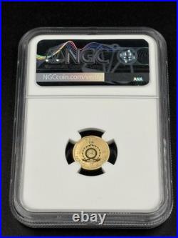 2026 Niue G$1 Pteranodon Gold Coin Graded By NGC Reverse PF70