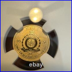 2026 Niue Gold $1 Spinosaurus NGC Reverse Proof 70 Traderbea Exclusive