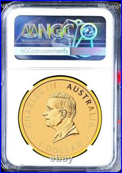 2026 PERTH STAMP & COIN SHOW Kookaburra 1oz. 9999 Silver $1 Gilt Coin MS70 ER