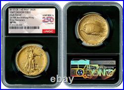 2026 W Gold Saint-Gaudens G$20 High Relief NGC SP70 First Releases#2830B