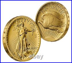 2026 W Gold Saint-Gaudens G$20 High Relief NGC SP70 First Releases#2830B